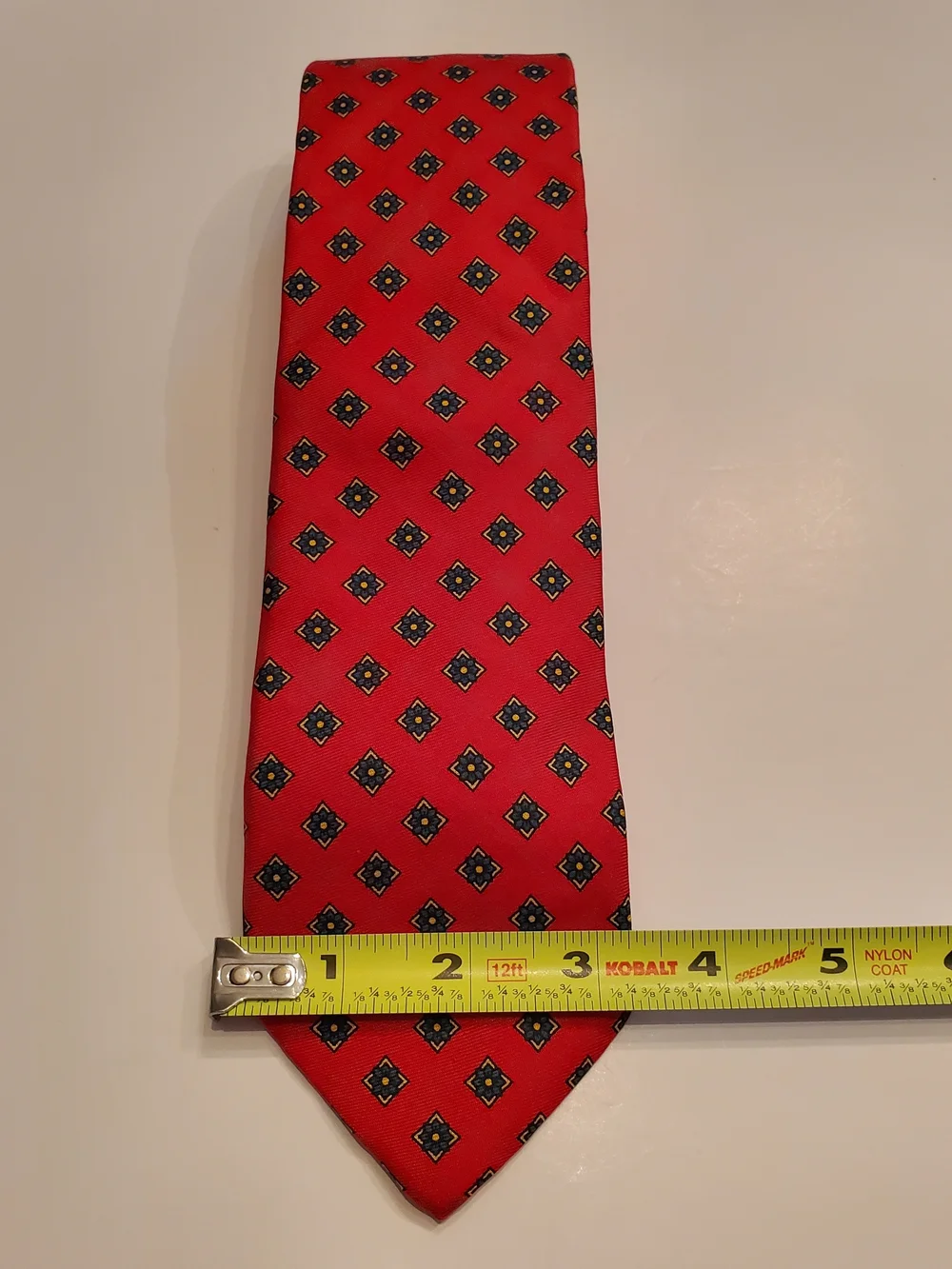 Vintage - Silk Tie Bundle • Henry Grunthal & Lands’ End • Classic Red